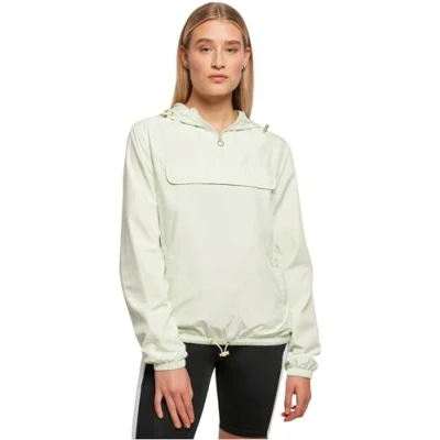 Abbildung von Urban Classics Basic Windbreaker, Damen, Größe: 4XL, Lightmint