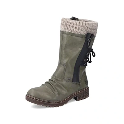 Abbildung von Rieker Ankle Boot, Damen, Größe: 37, Forest schwarz stein Schuhe