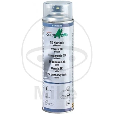 Abbildung von DUPLI COLOR 375019 Klarlack 2K Lack AUTO 8 0354 blau schwarz 400 ml 200