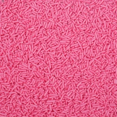 Abbildung von Streuselheld Jimmie`s Pink 40g Streusel zum Dekorieren und Verzieren von Gebäck aller Art wie Torten Kuchen Keksen Zuckerstreusel