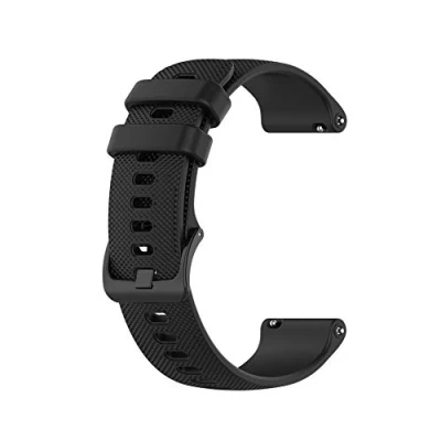 Abbildung von INF Armband Kompatibel mit Polar Ignite/Unite Sport Armbänder Silikon Schwarz