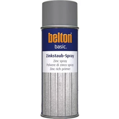 Abbildung von Kwasy Belton Basic Zinkstaub Spray Spaylack Lack Schutzlack Schutz Schutzlackierung grau 400 ml