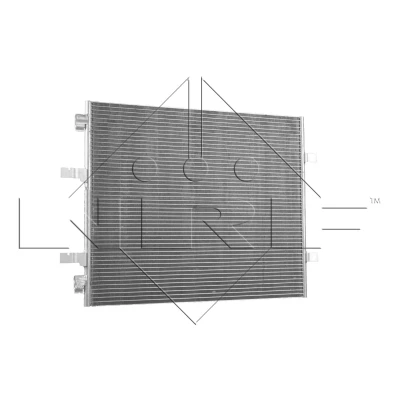 Abbildung von NRF EASY FIT 35960 Klimakondensator mit Dichtring 15,5 Aluminium 538 OPEL: Vivaro A Kastenwagen, Combi