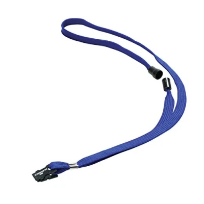 Abbildung von Durable Textilband (mit Sicherheitsverschluss, 44 x 10 mm) Packung à Stück, blau, 811907