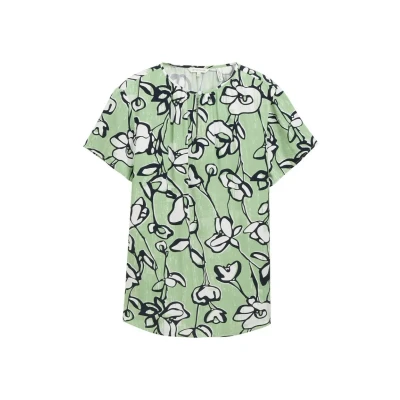Abbildung von TOM Tailor PLUS SIZE Bluse, Damen, Größe: 44, Fresh spring floral design