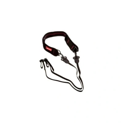 Abbildung von Manfrotto MB PL C STRAP Schultergurt der Pro Light Serie, Kameragurt, Riemen für Spiegelreflex , Spiegellose und DSLR Kameras, Fotografen Videografen Schwarz/Anthrazit