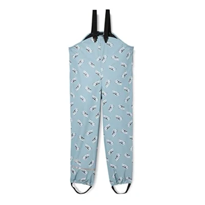 Abbildung von CareTec Kinder Regenlatzhose mit Fleecefutter, Smoke Blue (969), 80