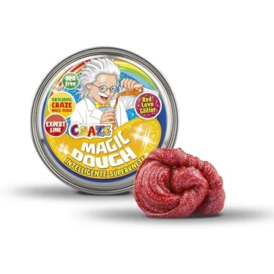 Abbildung von Craze Magic Dough Set Expert Professor Intelligent Modelling Clay 70 g in Tin Children&#039;s Special Effect 6 Variants from 2 Years 35245 ,Assorted