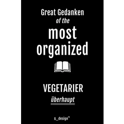 Abbildung von Notizbuch für Vegetarier: Originelle Geschenk Idee [120 Seiten liniertes blanko Papier]