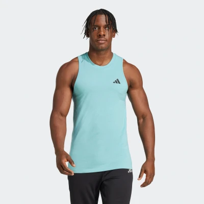 Abbildung von adidas Train Essentials FEELREADY Training Sleeveless T Shirt, Herren Ärmelloses Mint ton/Black, IW3342
