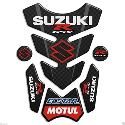 Abbildung von Tankdeckel mit 3D Effekt, kompatibel Suzuki GSX R