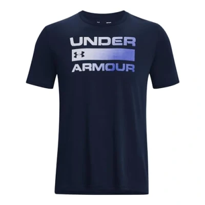 Abbildung von Under Armour TEAM Issue Wordmark Sport Tshirt, Herren, Größe: XL, Academy/graphite