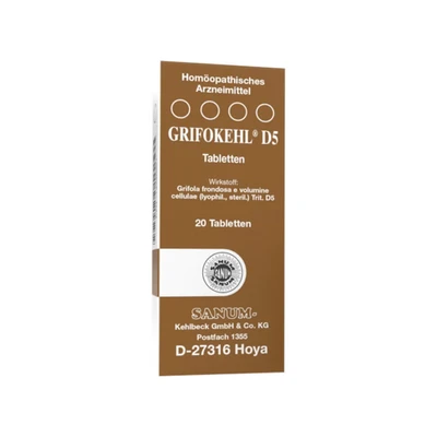 Abbildung von Grifokehl D 5 Tabletten 20 St