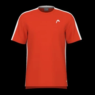 Abbildung von HEAD Jungen Slice T Shirt Boys Tennis, Orange Alert, 140 EU