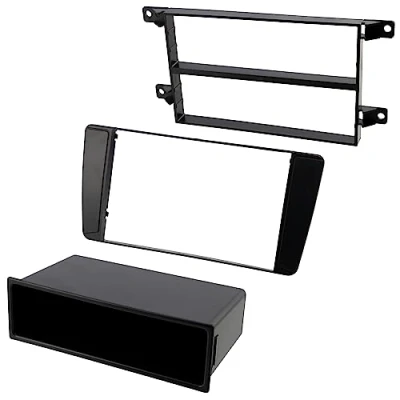 Abbildung von AERZETIX C22362 Rahmen/frontplatte/Adapter 2 ISO für autoradio aus Kunststoff kompatibel mit Škoda Octavia II 2004+