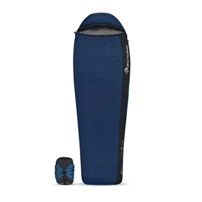 Abbildung von Sea to Summit Trailhead ThII 1 Grad Kunstfaser Mumienschlafsack, Blue