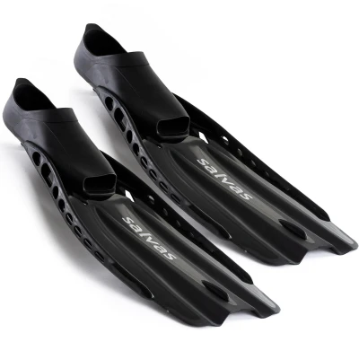 Abbildung von Salvas Schwimmflossen Advance Schnorchel Taucher Lang Flosse Erwachsene 36 47 schwarz 40/41