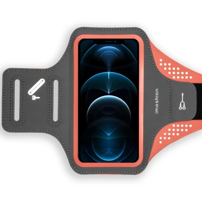 Abbildung von iMoshion Premium Fit Handyhalterung Joggen Größe XL Orange Stoff