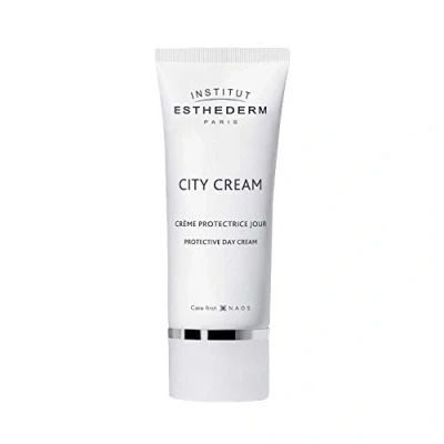 Abbildung von Institut Esthederm City Cream Schutzcreme für den Tag Gesichtspflege, schützt vor alltäglichen Aggressionen einen strahlenden, geschützten Teint. Tube 30 ml