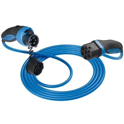 Abbildung von Mennekes 36283 E Auto Ladekabel 7,5m Mode 3 Typ 2 Typ1 20A 1PH Wallbox Zubehör für 4,6 kw Elektro und Hybrid PKW