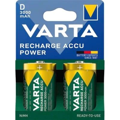 Abbildung von VARTA RECHARGE ACCU Power D 3000mAh Blister 2