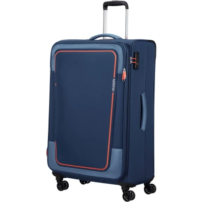 Abbildung von American Tourister Pulsonic Trolley 80/30 Erweiterbar Boardcase, Größe: XL, Combat navy