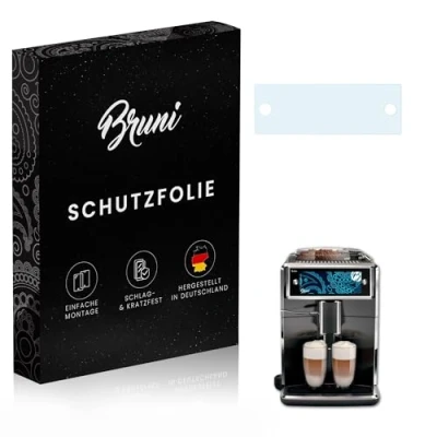 Abbildung von Bruni Schutzfolie kompatibel mit Philips Saeco Xelsis Folie, glasklare Displayschutzfolie (2X)