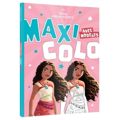 Abbildung von DISNEY PRINCESSES Maxi Colo avec modèles (4+)