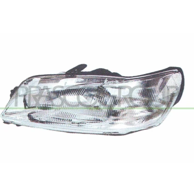 Abbildung von PRASCO PG0404804 Scheinwerfer links H4 mit Blinklicht für Rechtsverkehr ohne Stellmotor LWR PEUGEOT: 306 Schrägheck, Kombi