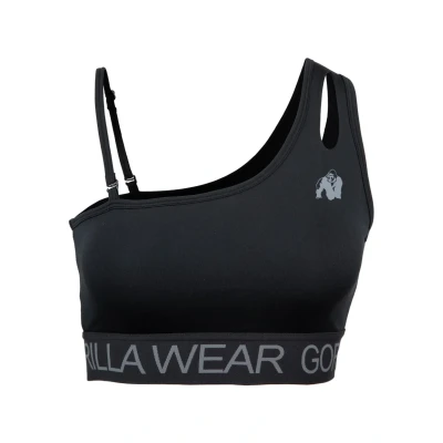 Abbildung von Gorilla Wear Osseo Sportbeha Bustier, Damen, Größe: Large, Black