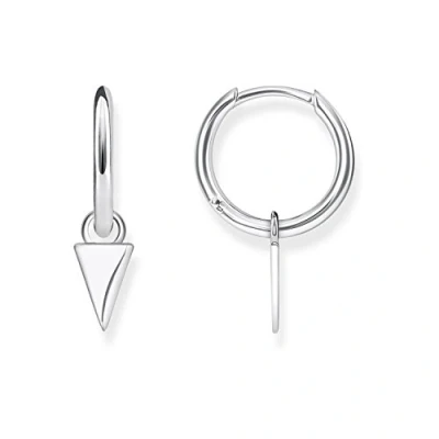 Abbildung von Thomas Sabo Damen Creole Dreieck 925_Sterling_Silber CR621 001 21
