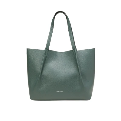 Abbildung von Marc O&#039;Polo Brenna Shopping Bag, Damen, Größe: One Size, Deep emerald