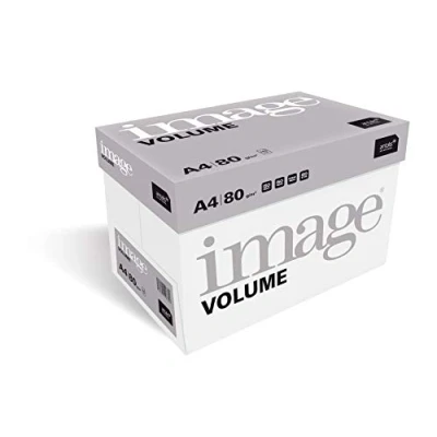 Abbildung von IMAGE Volume Universalkopierpapier, 80g/m², A4, weiß 1 Kartons, 5 Packungen,2.500 Blat