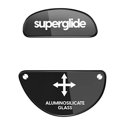 Abbildung von Pulsar Gaming Gears Superglide Schnellste und glatteste Mausfüße/Skates aus ultrastarkem, makellosem Glas, superschnelle, glatte langlebige Sohle für Zowie EC Serie, Schwarz