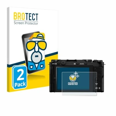 Abbildung von BROTECT Entspiegelungs Schutzfolie für Fujifilm X M5 (2 Stück) Matte Displayschutz Folie, Anti Reflex, Fingerprint