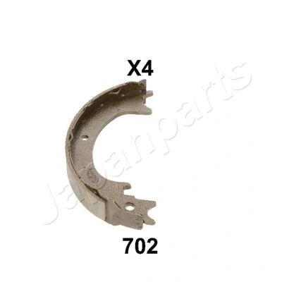 Abbildung von ASHIKA 55 07 702 Handbremsbeläge Hinterachse LEXUS: RX III, SUBARU: Tribeca