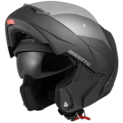 Abbildung von Bogotto V280 Klapphelm, schwarz matt, XS