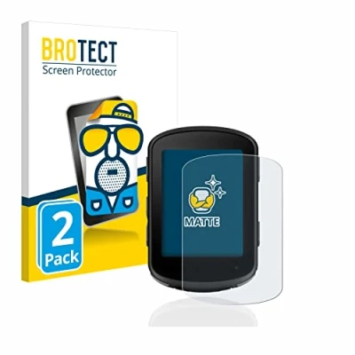 Abbildung von BROTECT Entspiegelungs Schutzfolie für Garmin Edge 540 (2 Stück) Matte Displayschutz Folie, Anti Reflex, Fingerprint