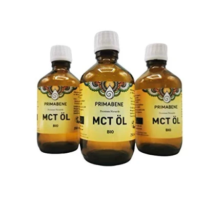 Abbildung von Primabene, 100% MCT Öl Bio Ideal für Paleo , Low Carb und ketogene Diäten (1 x 250 ml)