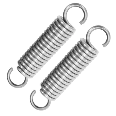 Abbildung von GUNGY Zugfedern mit Haken Edelstahl Zugfeder Spannfeder 80mm Außendurchmesser 18mm Drahtdurchmesser 2,9mm Maximale Zugkraft 24kg 2,9x18x80mm 2 Stück