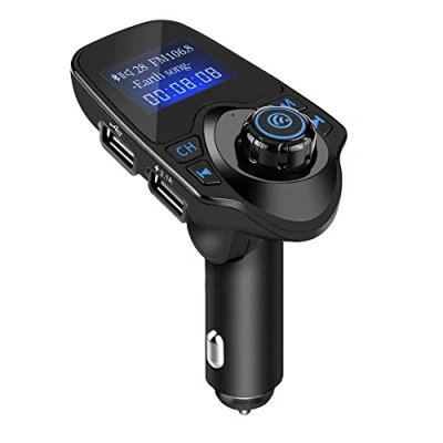 Abbildung von Bluetooth Freisprecheinrichtung, USB Ladegerät T11 Freisprecheinrichtung Car Kit MP3 Player FM Transmitter