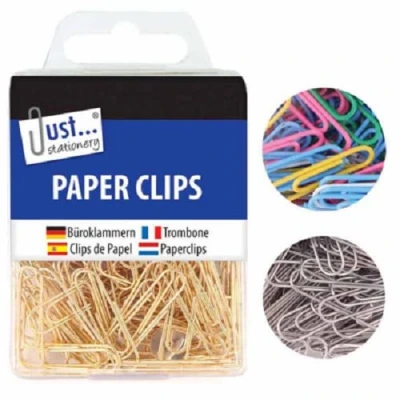 Abbildung von Stationery Only 9192 Assorted Wall Hanging Box Paper Clip (Pack of 120)