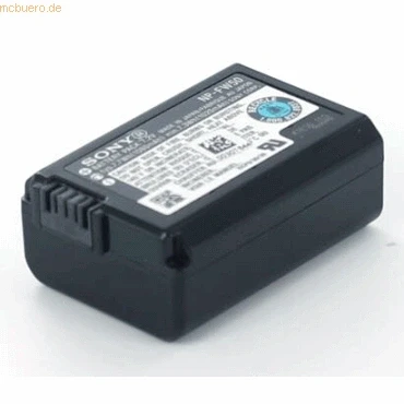 Abbildung von Sony Akku für NP FW50 Li Ion 7,2 Volt 1020 mAh schwarz