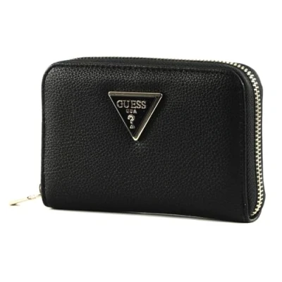 Abbildung von Guess Meridian MIT Logodreieck Geldbörse, Damen, Größe: One Size, Schwarz
