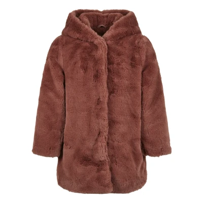 Abbildung von Urban Classics Wintermantel für Kinder, Größe: 158/164, Darkrose