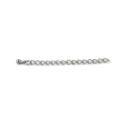 Abbildung von 11808 1511 Decorative small chain, Platinum, 65mm, 5pcs/header bag