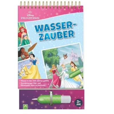 Abbildung von Disney Prinzessin Wasserzauber einfach mit Wasser malen!: Malbuch Wassertankstift für Kinder ab 3 Jahren