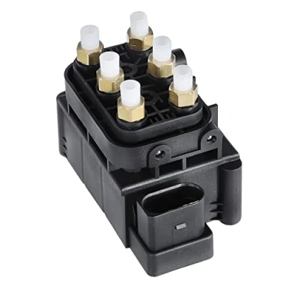 Abbildung von Luftfederung Ventilblock Ventileinheit Kompatibel mit Q7 4LB T o u a r e g 7L6 7L7 7LA Cayenne 9PA Grand Cherokee IV WK WK2 2.5L 6.4L 2002 Heute 7L0698014