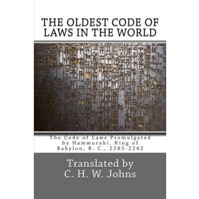 Abbildung von The Oldest Code of Laws in World: Promulgated by Hammurabi, King Babylon, B. C., 2285 2242