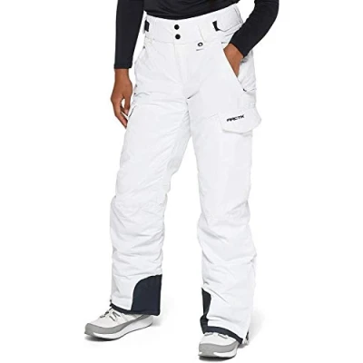 Abbildung von ARCTIX Damen Isolierte Cargo Hose für Schneesport Schneehose, Stahl, Small (4 6) Long